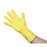 Handschoenen voor meervoudig gebruik Geel Maat S - Jantex - Fourniresto