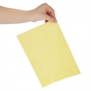 Chiffon Solonet Jaune - Lot De 50 - Jantex - Fourniresto