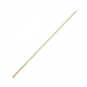 Biodegradable 180mm Wooden Skewer - Pack of 200 - Fiesta Green - Fourniresto