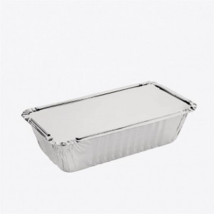 Large Rectangular Aluminum Tray - Set of 500 - Fiesta - Fourniresto