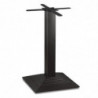 Square Table Leg Staircase Effect Cast Iron 425 x 720 mm - Bolero - Fourniresto