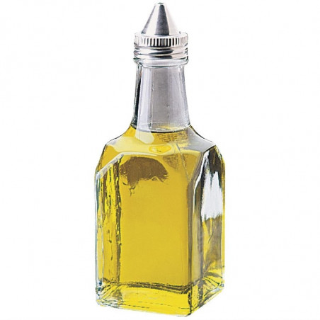 Bouteille D'Huile Ou Vinaigre Avec Couvercle 142 Ml Ø 53 Mm - Olympia - Fourniresto