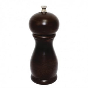 Salt and Pepper Mill Dark Wood 150 mm - Olympia - Fourniresto