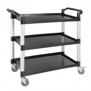 Polypropyleen Trolley Groot Model 520 X 1070 Mm - Vogue - Fourniresto