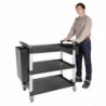 Polypropyleen Trolley Groot Model 520 X 1070 Mm - Vogue - Fourniresto