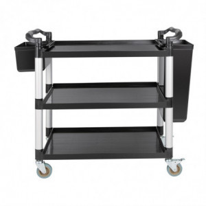 Polypropyleen Trolley Groot Model 520 X 1070 Mm - Vogue - Fourniresto