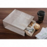 Brown Recyclable Paper Bag 255 x 215 mm - Pack of 250 - Fiesta Green - Fourniresto