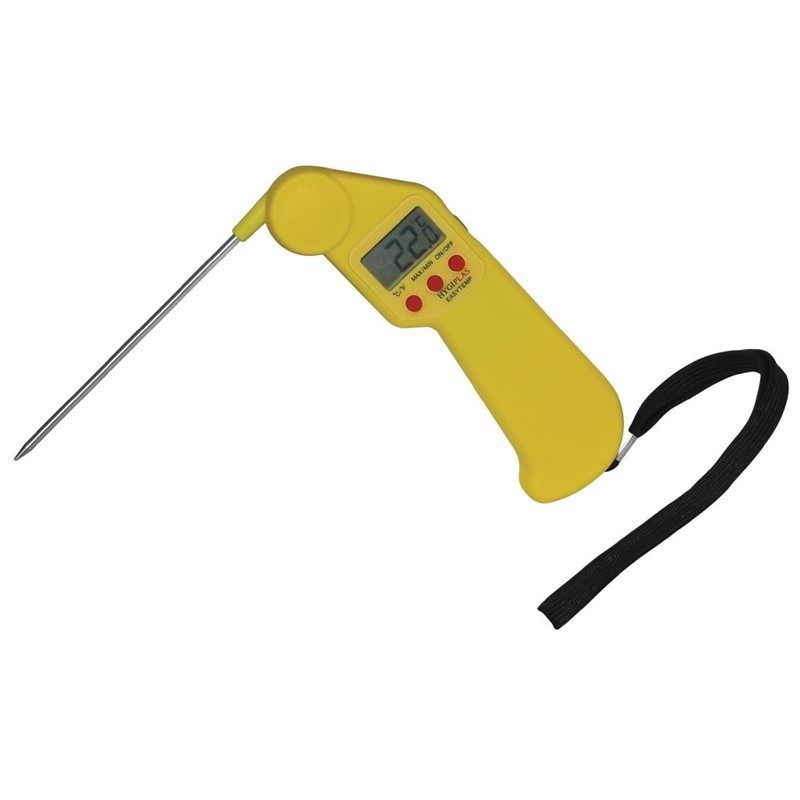 Yellow Easytemp Thermometer - Hygiplas - Fourniresto