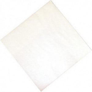 Serviette de Table en Papier Blanche 2 Plis 300 x 300 mm - Lot de 1500 - FourniResto - Fourniresto