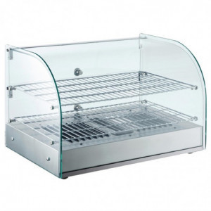 Toonbank Warmhoudvitrine 2 Niveaus 45 L - Buffalo - Fourniresto