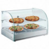 Buffalo 2 Tier Countertop Heated Display 45L - Fourniresto