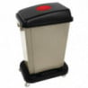 Recyclingcontainer Beige van Polypropyleen 56 L - Jantex - Fourniresto