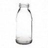 Mini Glass Milk Bottle 200 ml - Pack of 12 - Olympia - Fourniresto