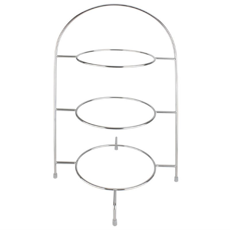 Présentoir Salon de Thé pour 3 Assiettes 270 mm - Olympia - Fourniresto