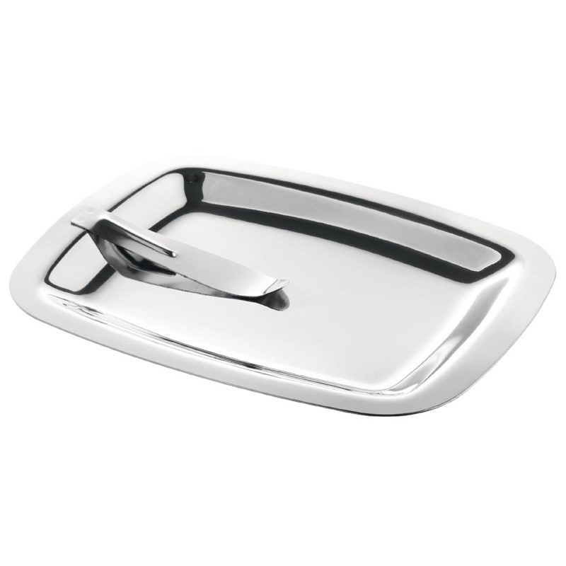 Stainless Steel Addition Tray with Clip 150 x 120 mm - Olympia - Fourniresto