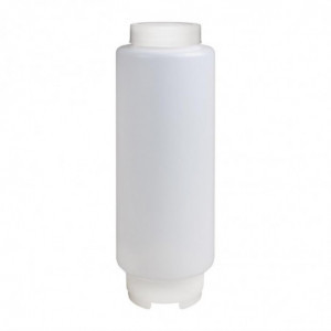 Polypropylene 570 ml Soft Sauce Dispenser - Vogue - Fourniresto