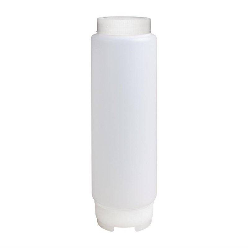 Polypropylene 455 ml Soft Sauce Dispenser - Vogue - Fourniresto