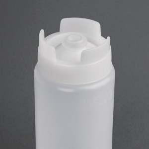 Verdeler van Zachte Polypropyleen Sausdispenser 455 ml - Vogue - Fourniresto