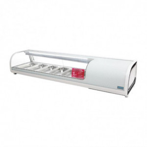 Gekoelde Tapas Vitrine 6 x GN 1/3 - Polar