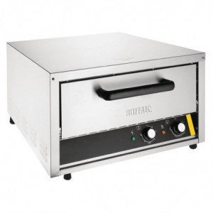 Pizzaofen 45 cm mit Stein - 2000 W - Buffalo