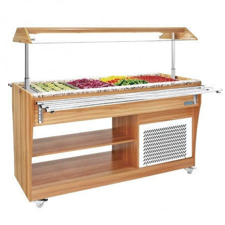 Refrigerated Central Buffet 4 GN 1/1 - Polar - Fourniresto