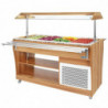 Buffet Gekoelde Centrale 4 GN 1/1 - Polar - Fourniresto