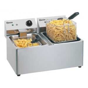 Elektrische Profi-Fritteuse SNACK IV 2x8 L