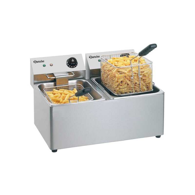 Professionele elektrische friteuse SNACK IV 2x8 L
