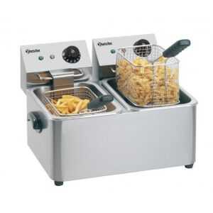 Professionele elektrische friteuse SNACK II 2x4 L