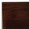 Rectangular Pre-Drilled Dark Brown Table Top - Bolero - Fourniresto