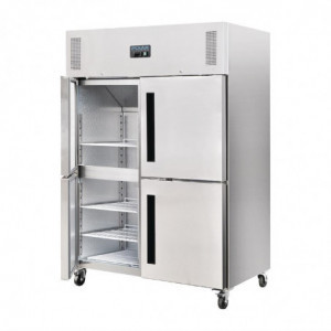 Negative Refrigerated Cabinet 2 Doors GN 2/1 Series G 600 L - Polar - Fourniresto