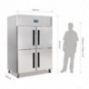 Positive Refrigerated Cabinet 2 Doors GN 2/1 Series G 1200 L - Polar - Fourniresto