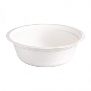 Bols en Bagasse Compostables 151mm - Lot de 50 - Fiesta Green - Fourniresto