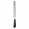 Messer Spatel mit gerader Klinge aus Edelstahl 205 mm - Hygiplas - Fourniresto