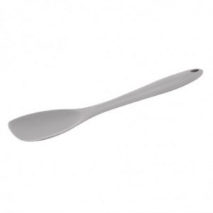 Grey Heat-Resistant Silicone Spoon Spatula 285mm - Vogue - Fourniresto