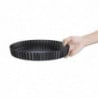 Non-stick Tart Mold with Removable Bottom Ø 250mm - Vogue - Fourniresto