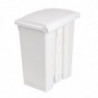 Mülleimer mit Pedal für die Küche Weiß 65L - Jantex - Fourniresto