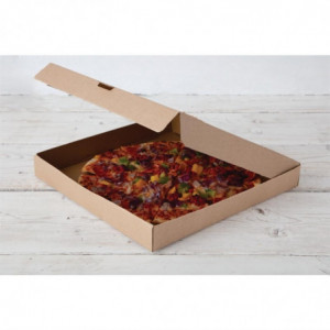 Pizzakartons aus Kraftpapier 35 cm - Packung mit 50 Stück - Fiesta Green - Fourniresto