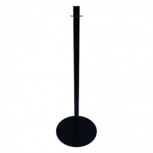 Black Flat Top Welcome Post Sold Individually - Bolero - Fourniresto