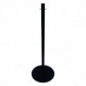 Black Flat Top Welcome Post Sold Individually - Bolero - Fourniresto