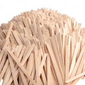 Birch Stirrers 140mm - Pack of 1000 - Fiesta Green - Fourniresto