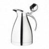 Stainless Steel Insulated Jug with Hinged Lid-2L - Olympia