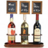 Wine Bottle Display with Blackboards - Securit - Fourniresto