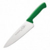 Koksmes Pro Dynamic HACCP Groen - 215mm - Dick