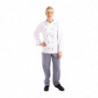 Koksbuis Unisex Chicago Lange Mouwen Wit Maat L - Whites Chefs Clothing - Fourniresto