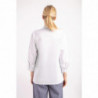 Koksbuis Unisex Chicago Lange Mouwen Wit Maat M - Whites Chefs Clothing - Fourniresto