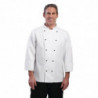 Koksbuis Unisex Chicago Lange Mouwen Wit Maat Xl - Whites Chefs Clothing - Fourniresto