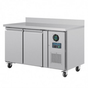 Refrigerated Negative 2-Door Table with Backsplash Series U - 282L - Polar