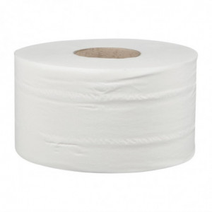 Toilettenpapierrollen 2-lagig Mini Jumbo 150m - Packung mit 12 - Jantex