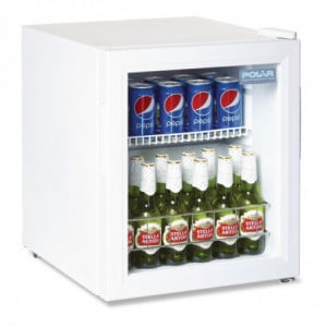 Toonbank Koelvitrine Wit Serie C - 46L - Polar - Fourniresto